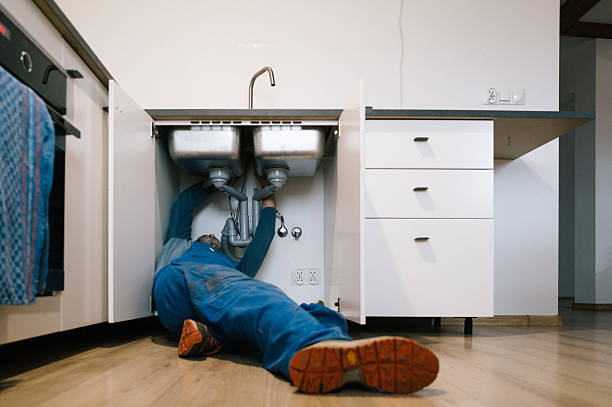 Professional Leak Detection technician working in Bedford, KY